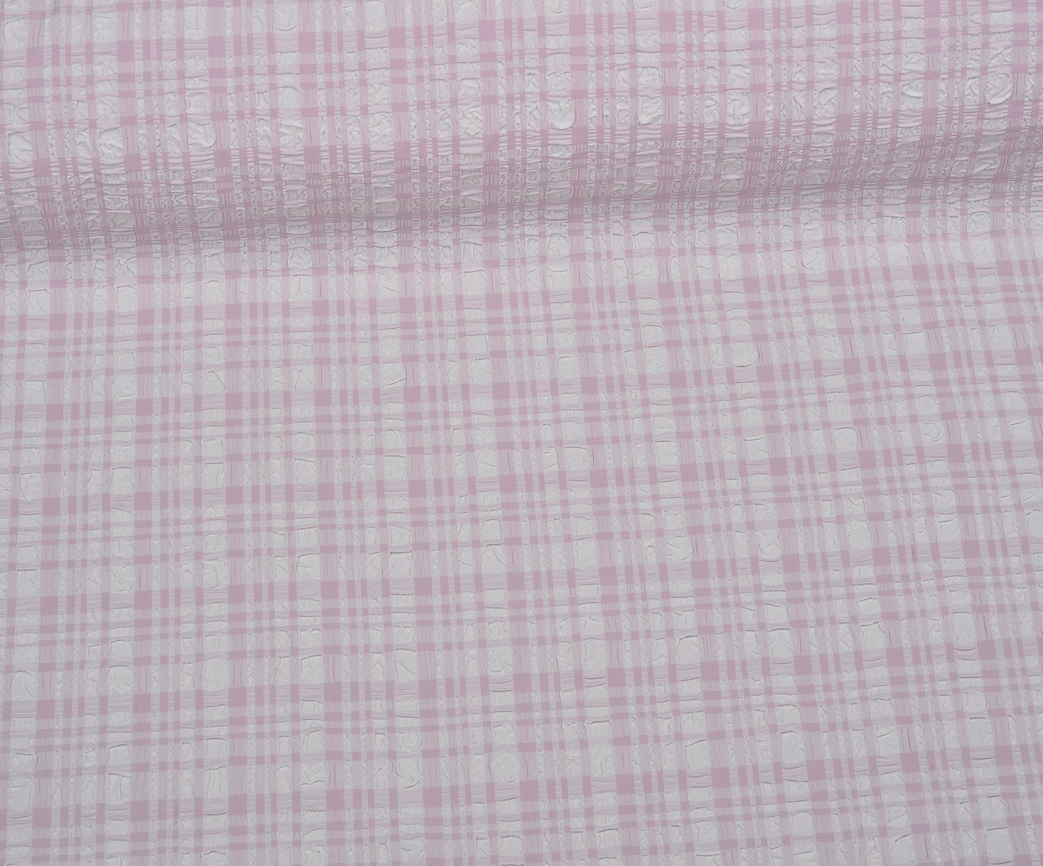 KABARTMA EKOSE DESENLİ KUMAŞ - PEMBE