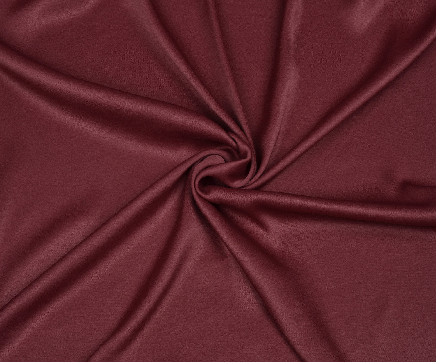 VİSKON SATEN KUMAŞ - BORDO