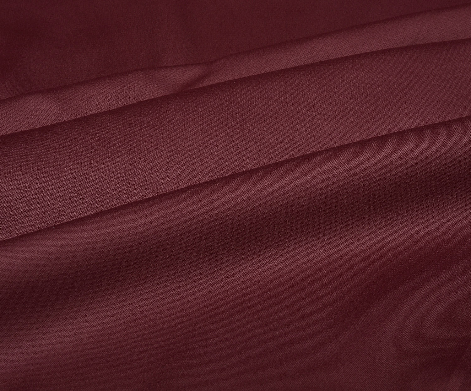 VİSKON SATEN KUMAŞ - BORDO