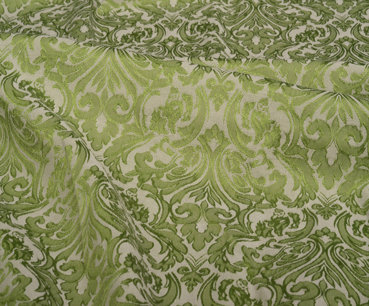 JACQUARD FABRIC - GREEN
