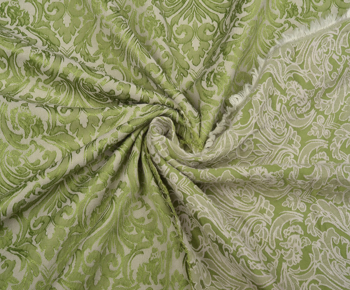 JACQUARD FABRIC - GREEN