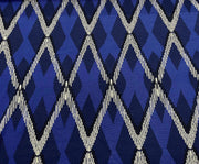 GEOMETRİK DESENLİ ÖRME KUMAŞ - SAKS