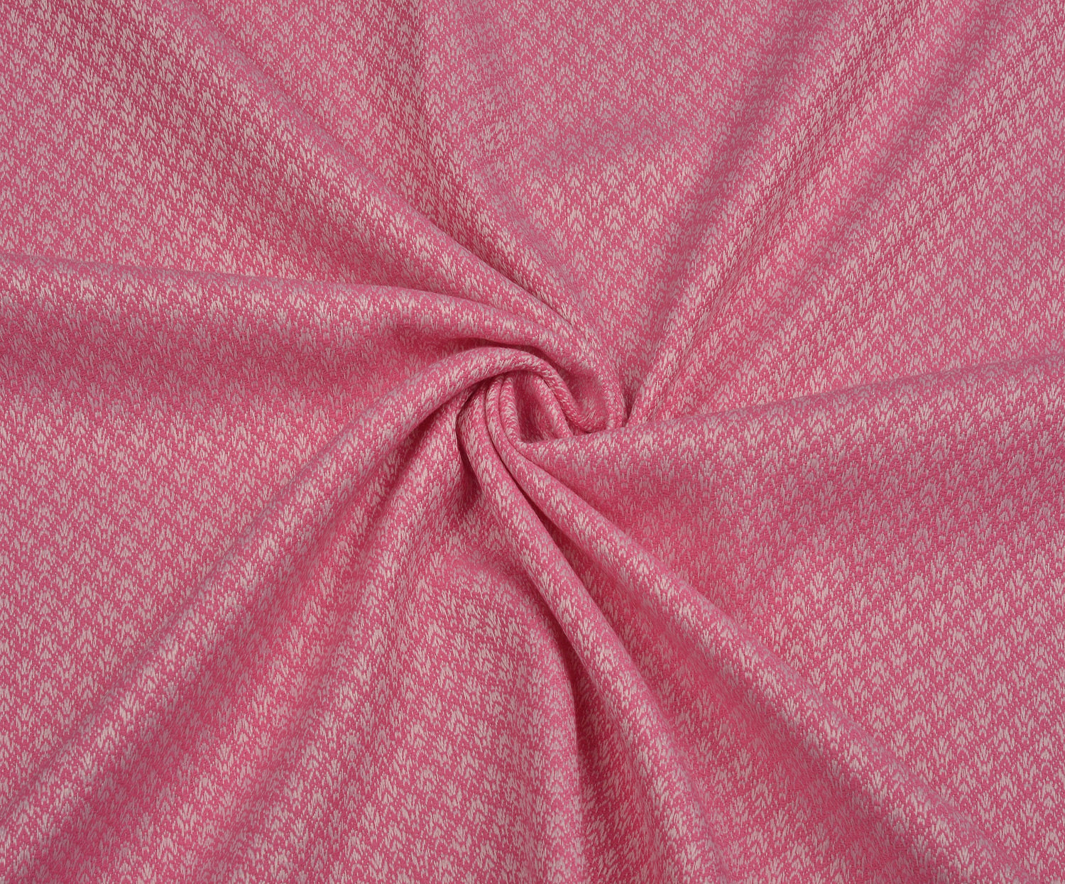 DESENLİ BUKLET ŞANEL KUMAŞ - PEMBE