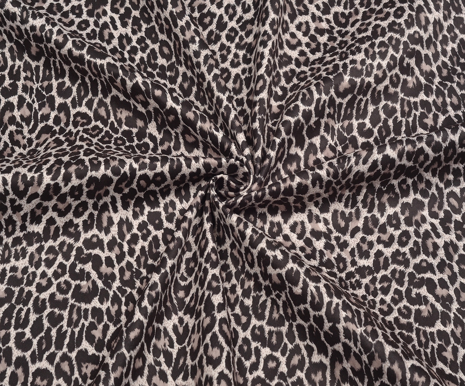 LEOPAR DESENLİ NUBUK KUMAŞ - BEJ