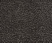 LEOPAR DESENLİ NUBUK KUMAŞ - GRİ