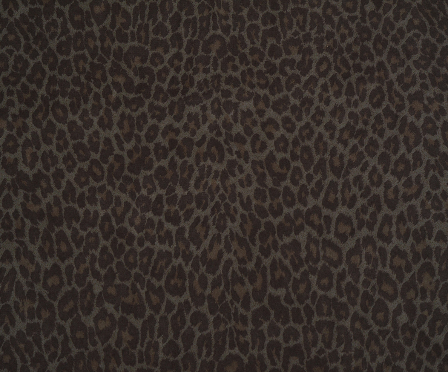 LEOPAR DESENLİ NUBUK KUMAŞ - HAKİ