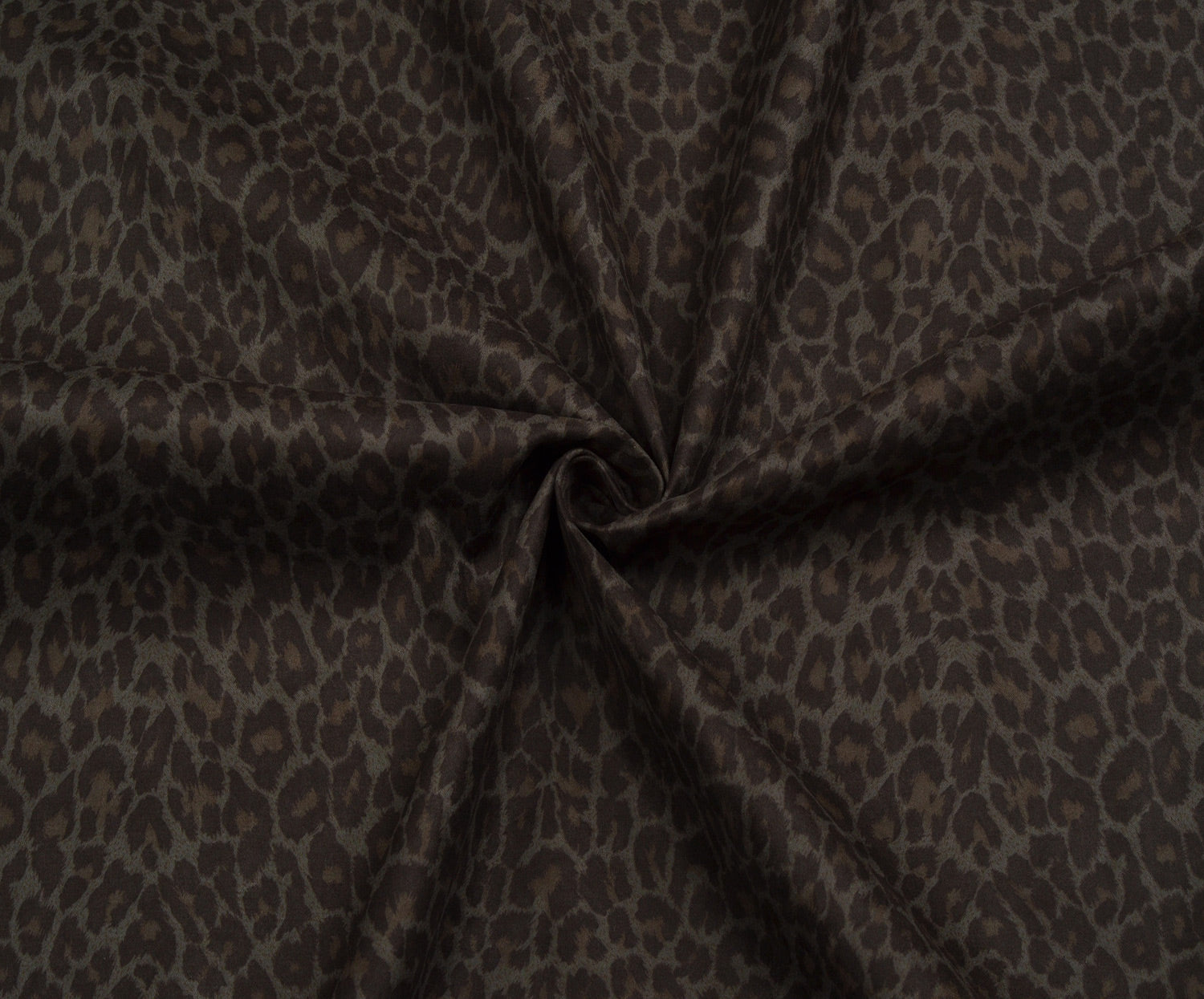 LEOPAR DESENLİ NUBUK KUMAŞ - HAKİ