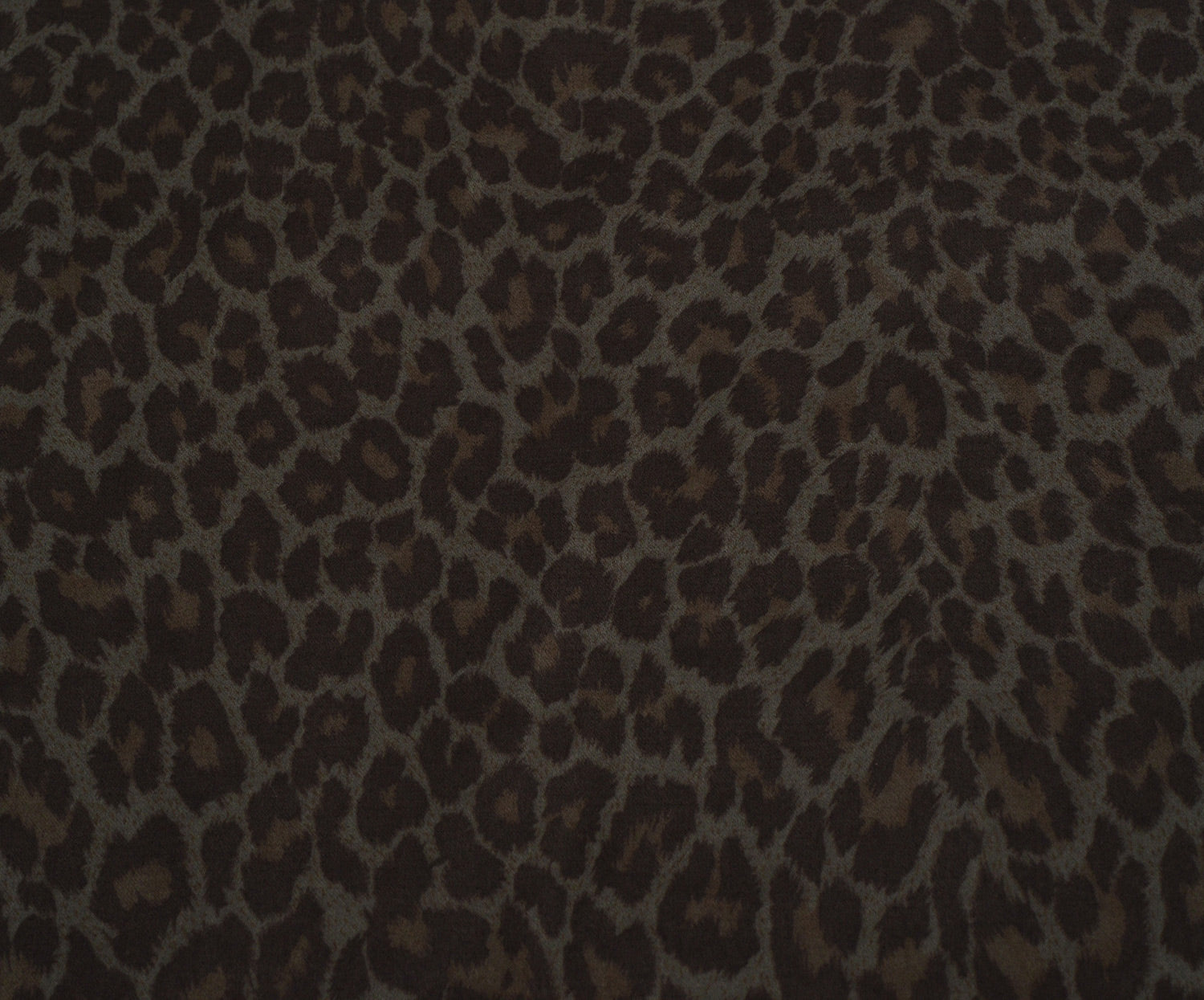 LEOPAR DESENLİ NUBUK KUMAŞ - HAKİ