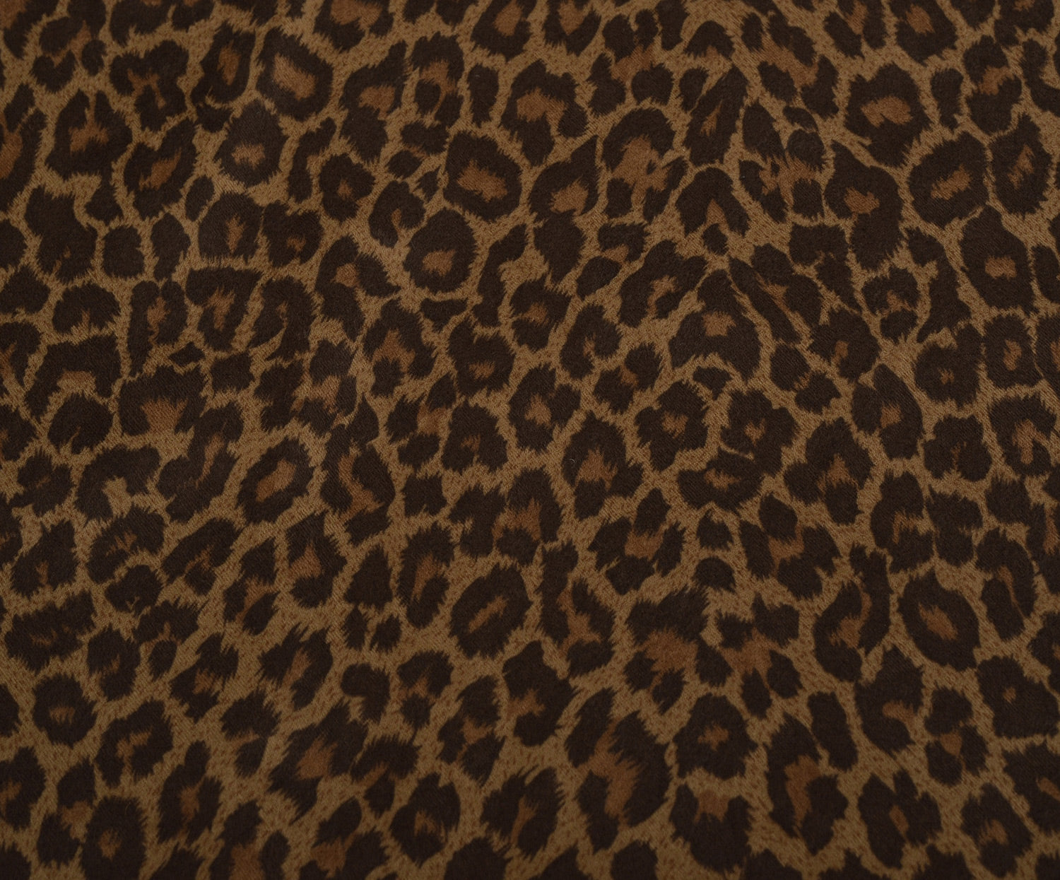 LEOPAR DESENLİ NUBUK KUMAŞ - KAMEL