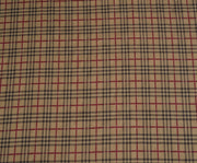 EKOSE DESENLİ NUBUK KUMAŞ - BEJ