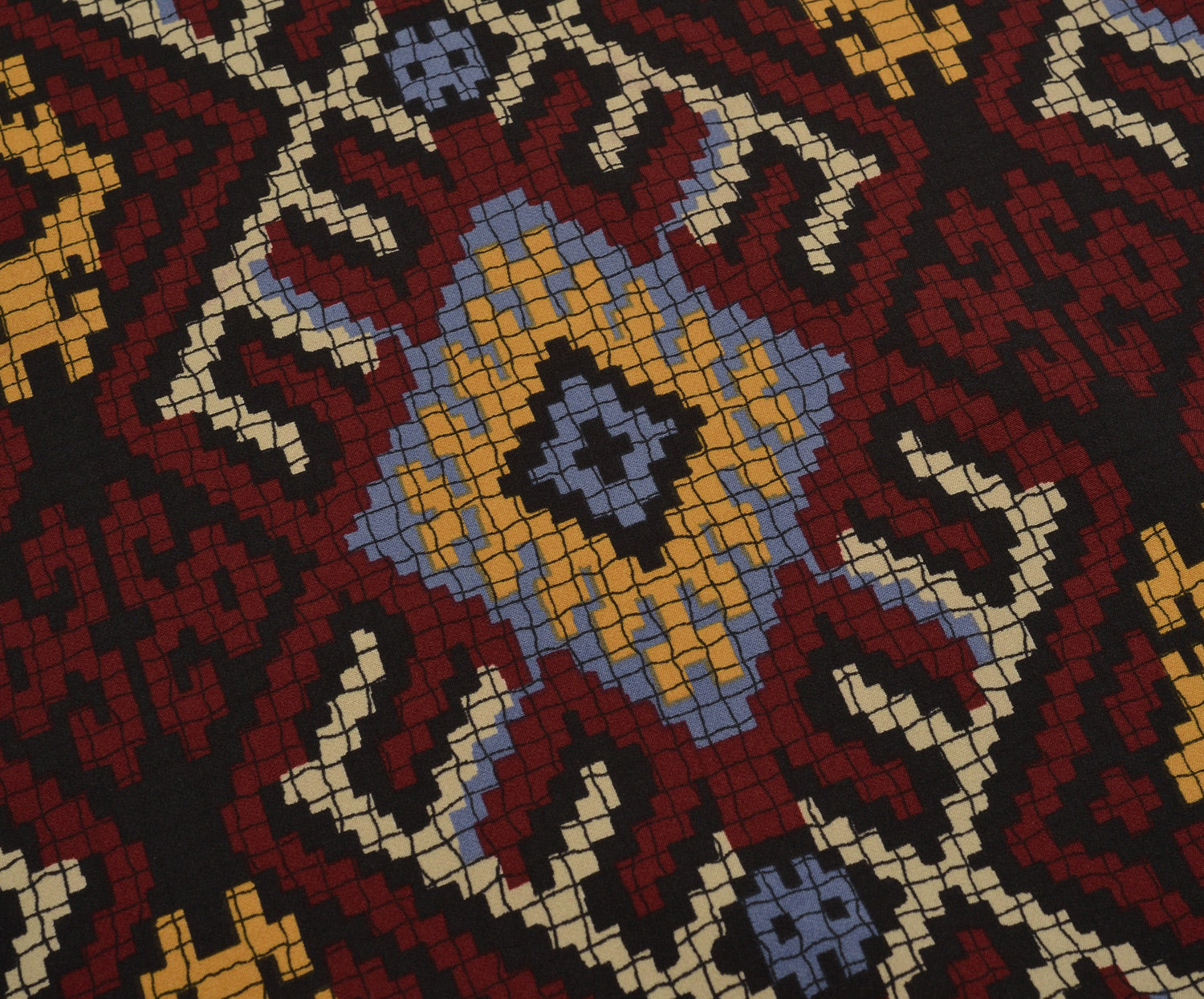 DOUBLE KREP KUMAŞ - BORDO