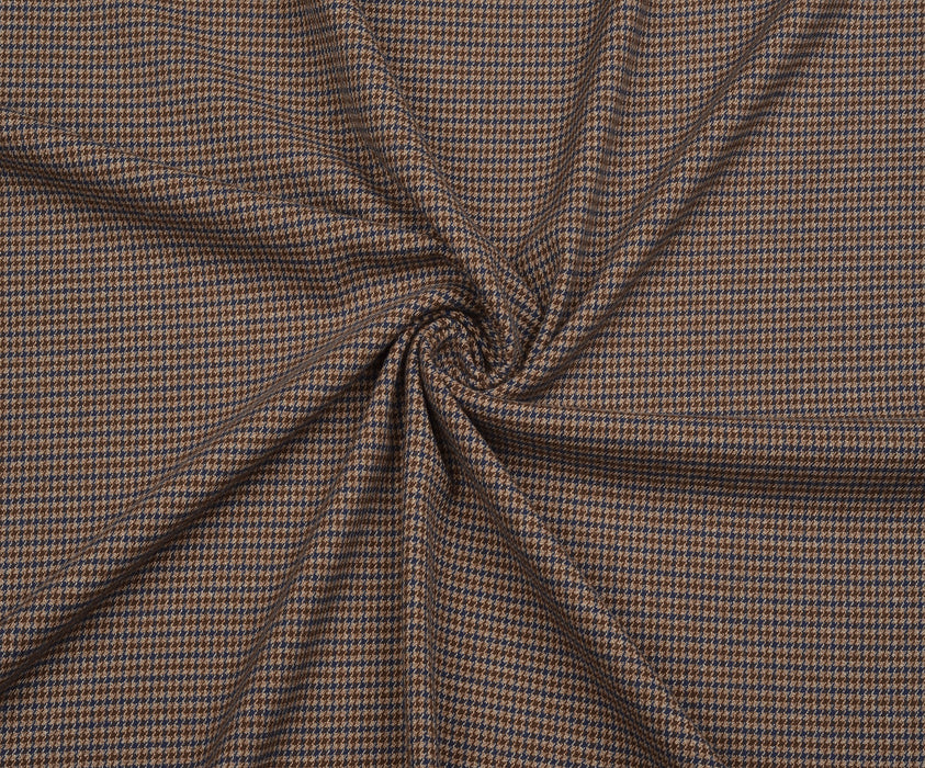 HOSPITAL PATTERNED FABRIC - BROWN