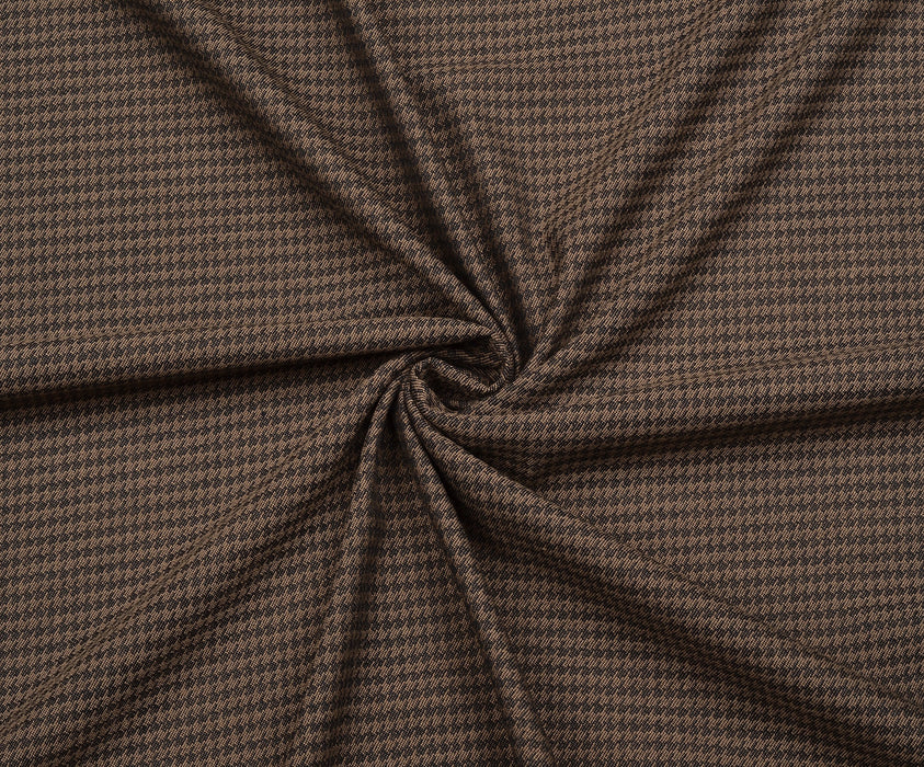 HOSPITAL PATTERNED FABRIC - BROWN