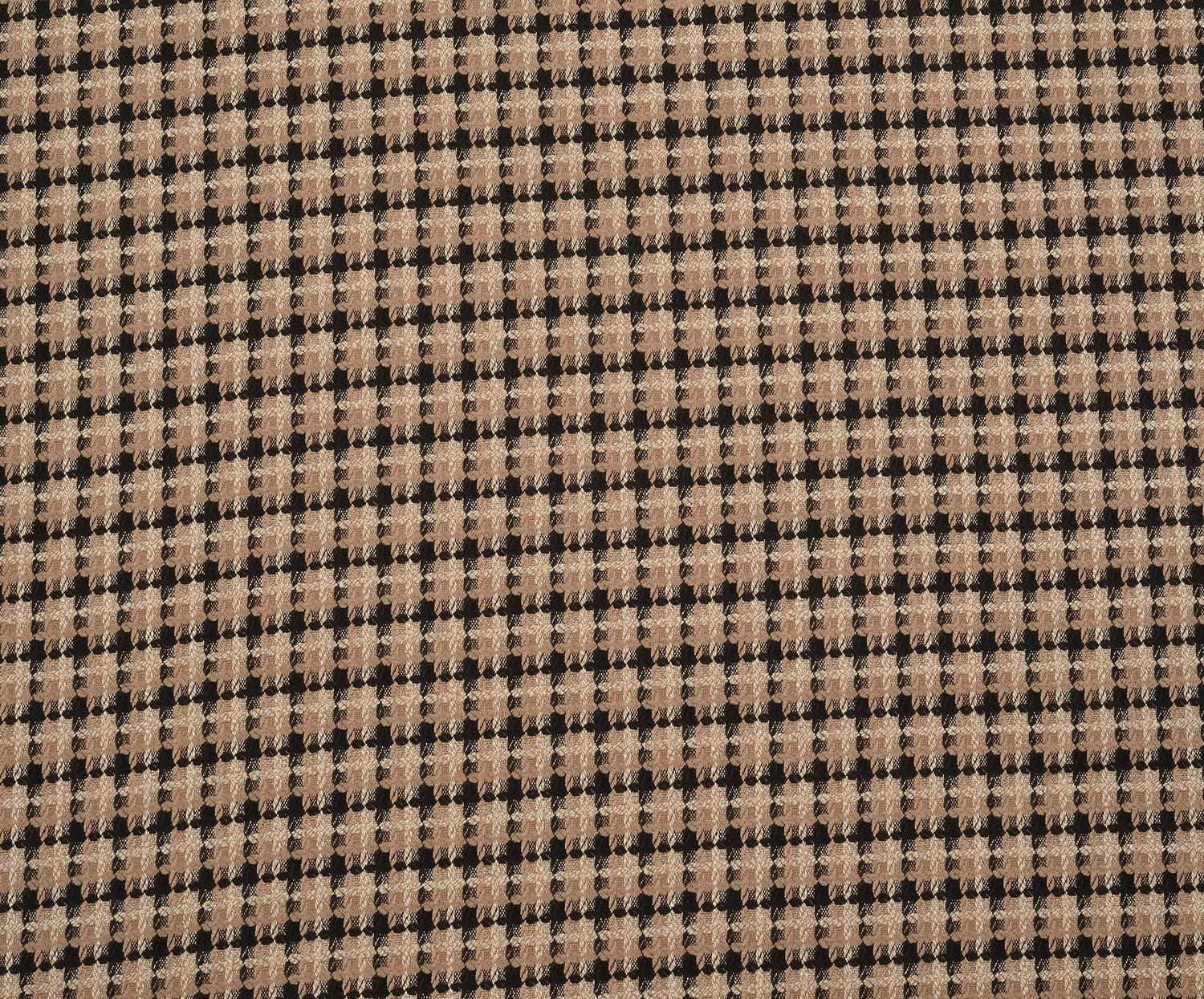EKOSE DESENLİ ŞANEL BUKLET KUMAŞ - BEJ