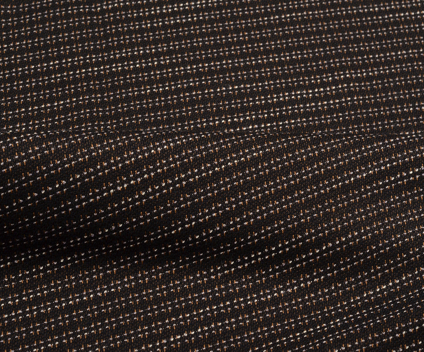 PATTERNED FABRIC - BROWN