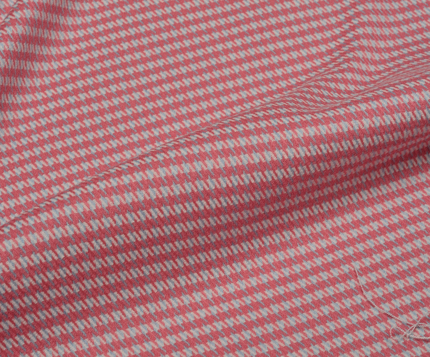 KAZAYAĞI DESENLİ KUMAŞ - PEMBE