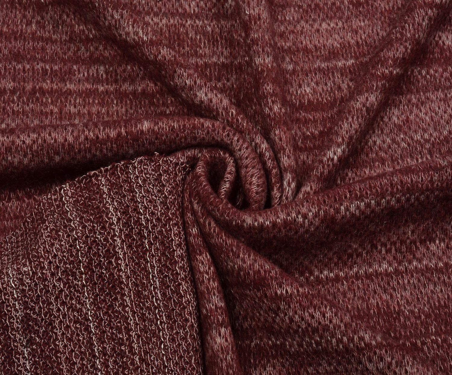 KIŞLIK ÖRME TRİKO KUMAŞ - BORDO