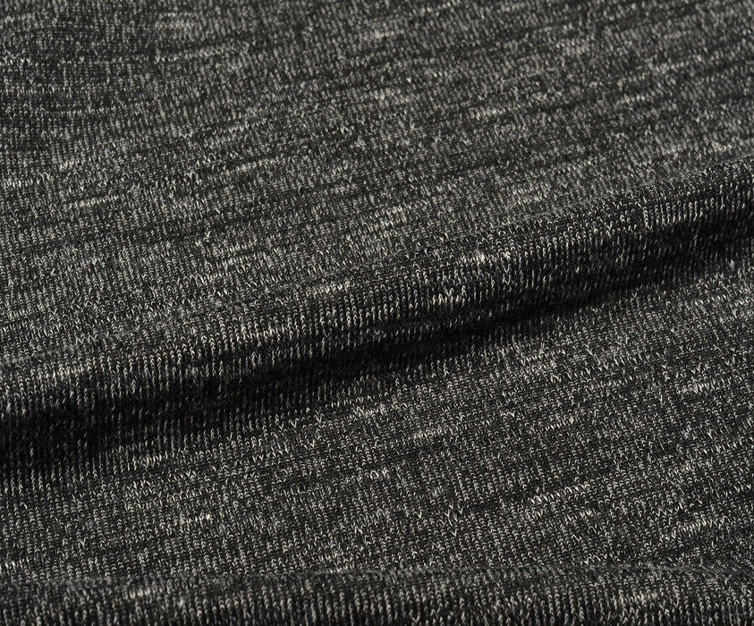 KNITTED KNITWEAR FABRIC - ANTHRACITE