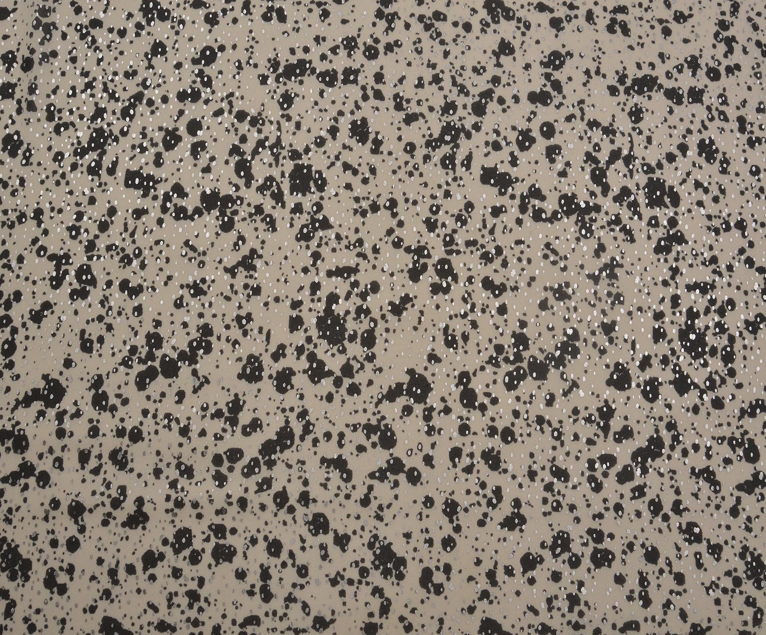 DESENLİ ŞİFON KUMAŞ - BEJ