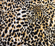 LEOPAR DESENLİ KIRİNKIL VİSKON KUMAŞ - KAMEL
