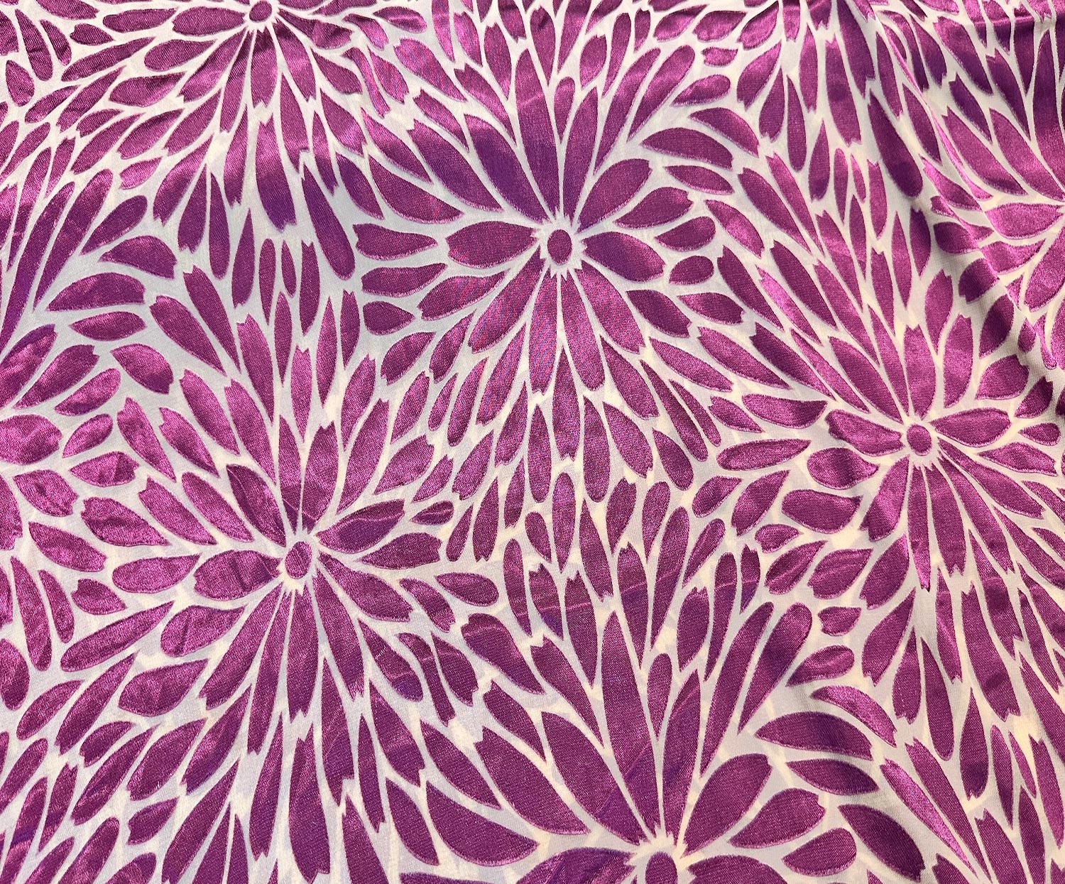 DESENLİ ŞİFON KUMAŞ - EFLATUN
