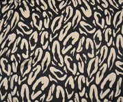 DESENLİ SATEN KUMAŞ - LACİVERT