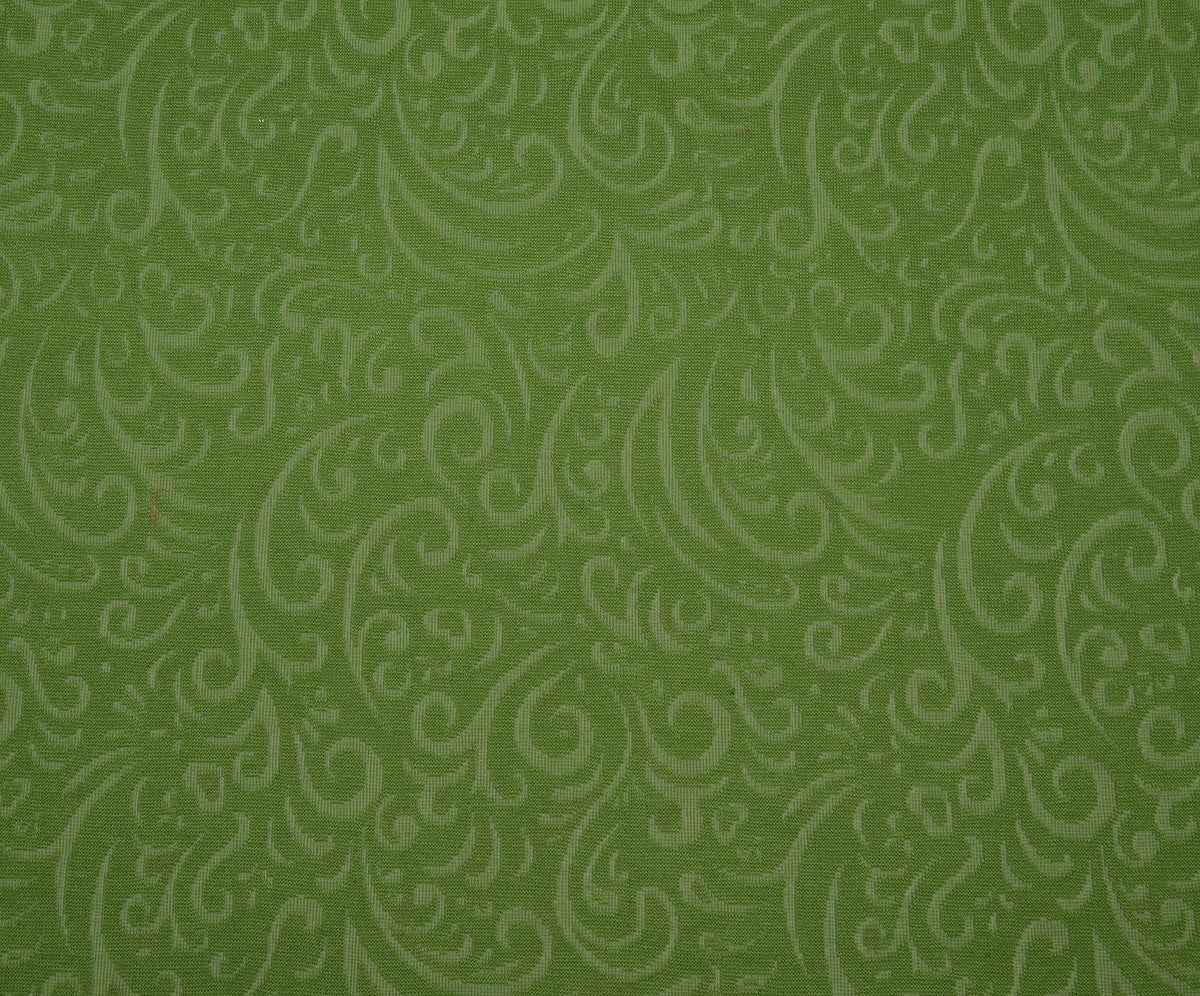 DESENLİ ÖRME KUMAŞ - YEŞİL