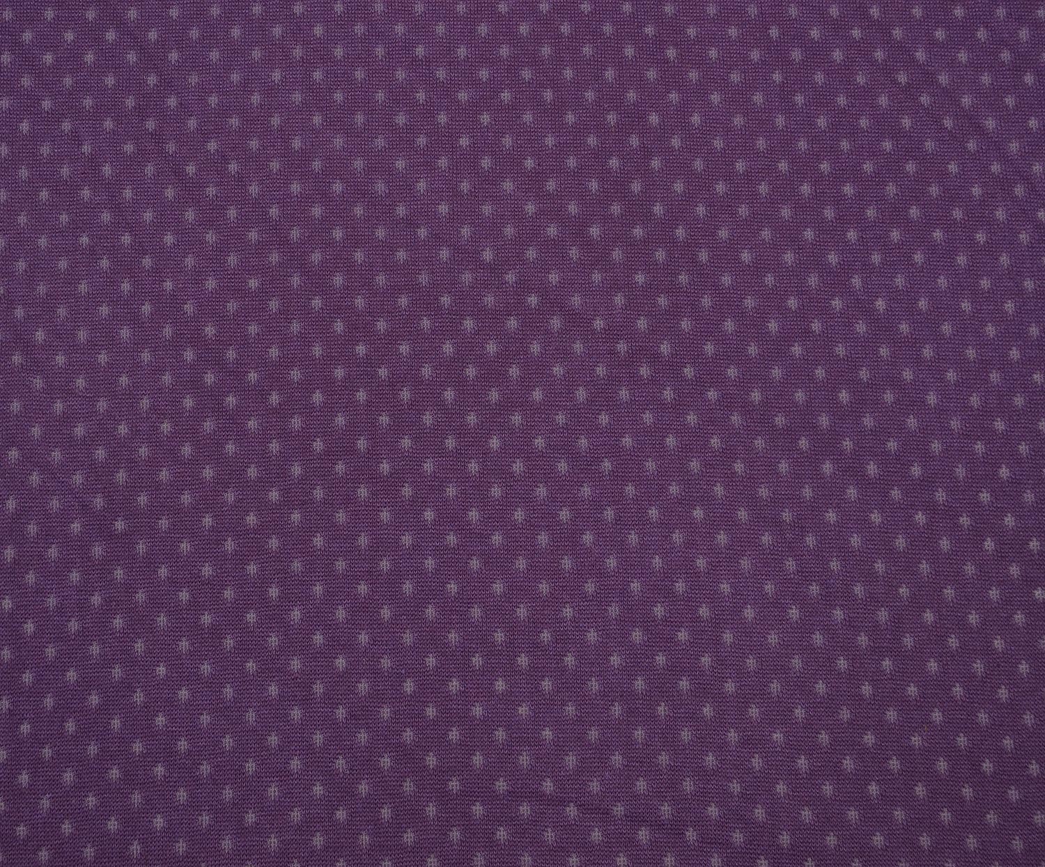 DESENLİ ÖRME KUMAŞ - MOR