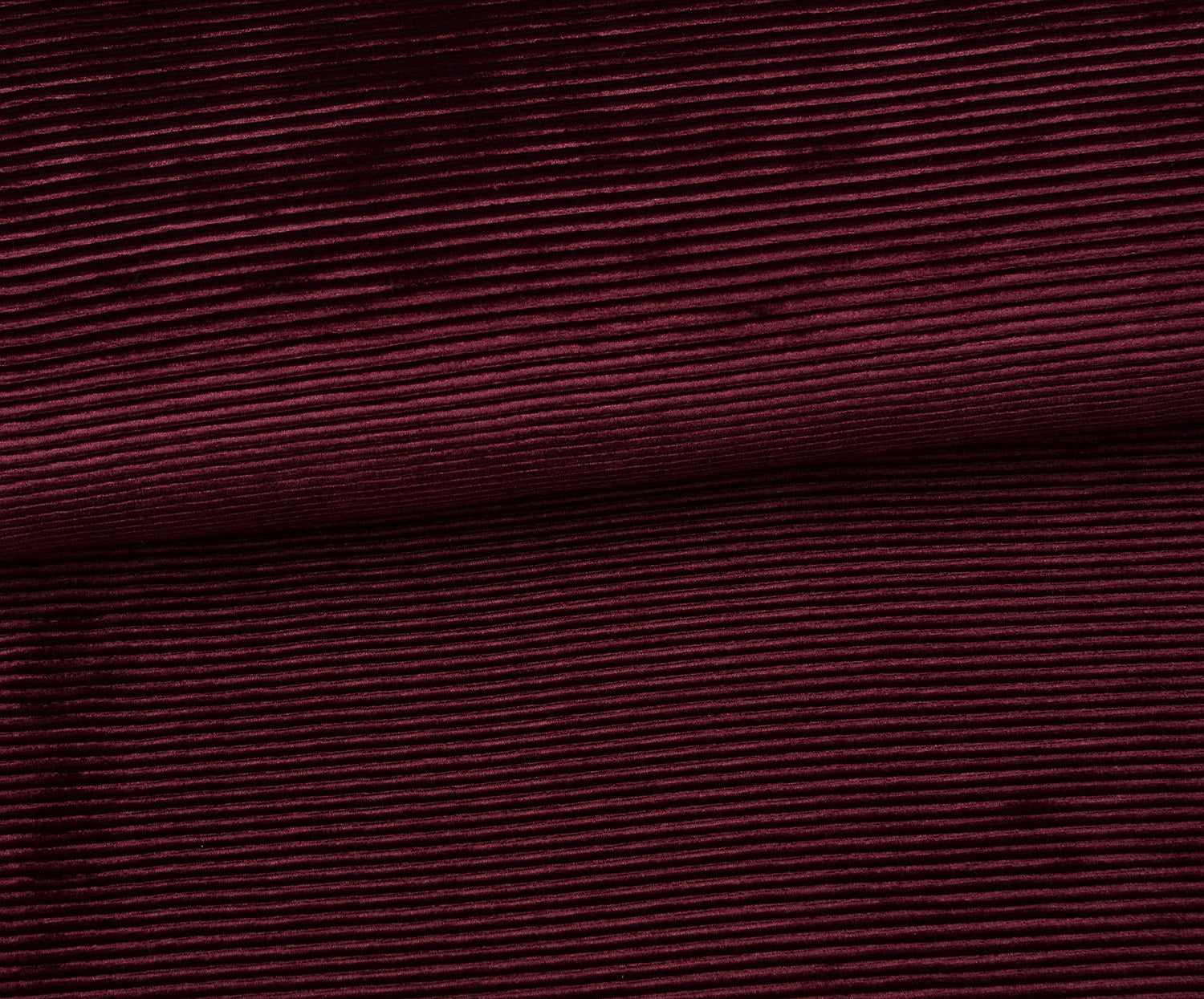FİTİLLİ KADİFE KUMAŞ - BORDO