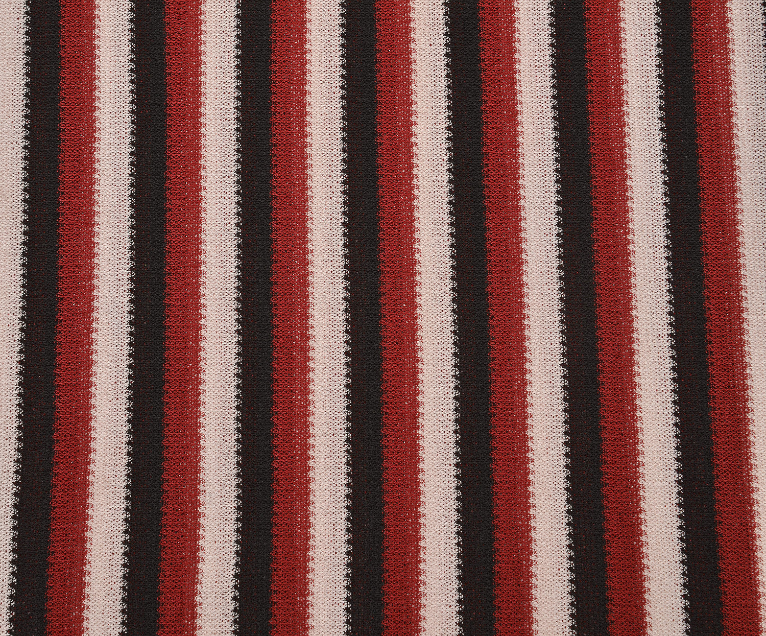 ÇİZGİLİ TRİKO KUMAŞ - BORDO