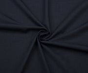 PATTERNED LYCRA COTTON FABRIC - NAVY BLUE