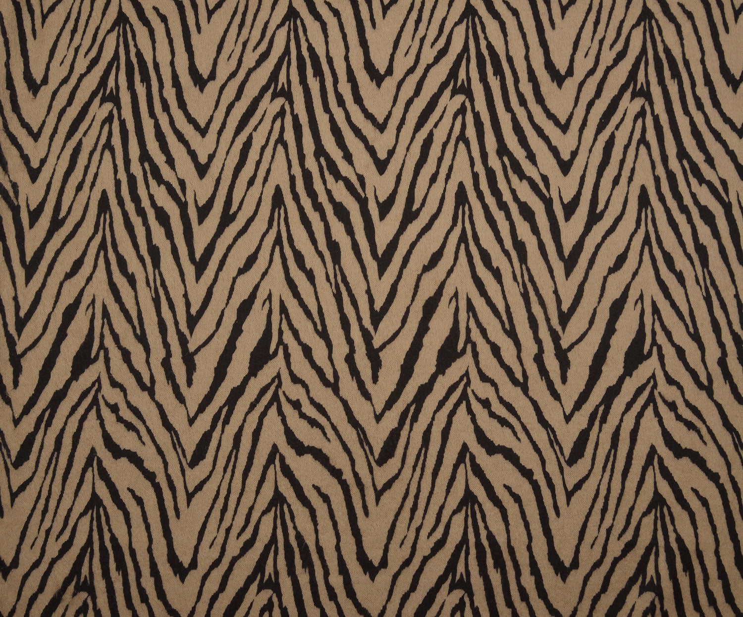 ZEBRA DESENLİ ANGORA KUMAŞ - BEJ