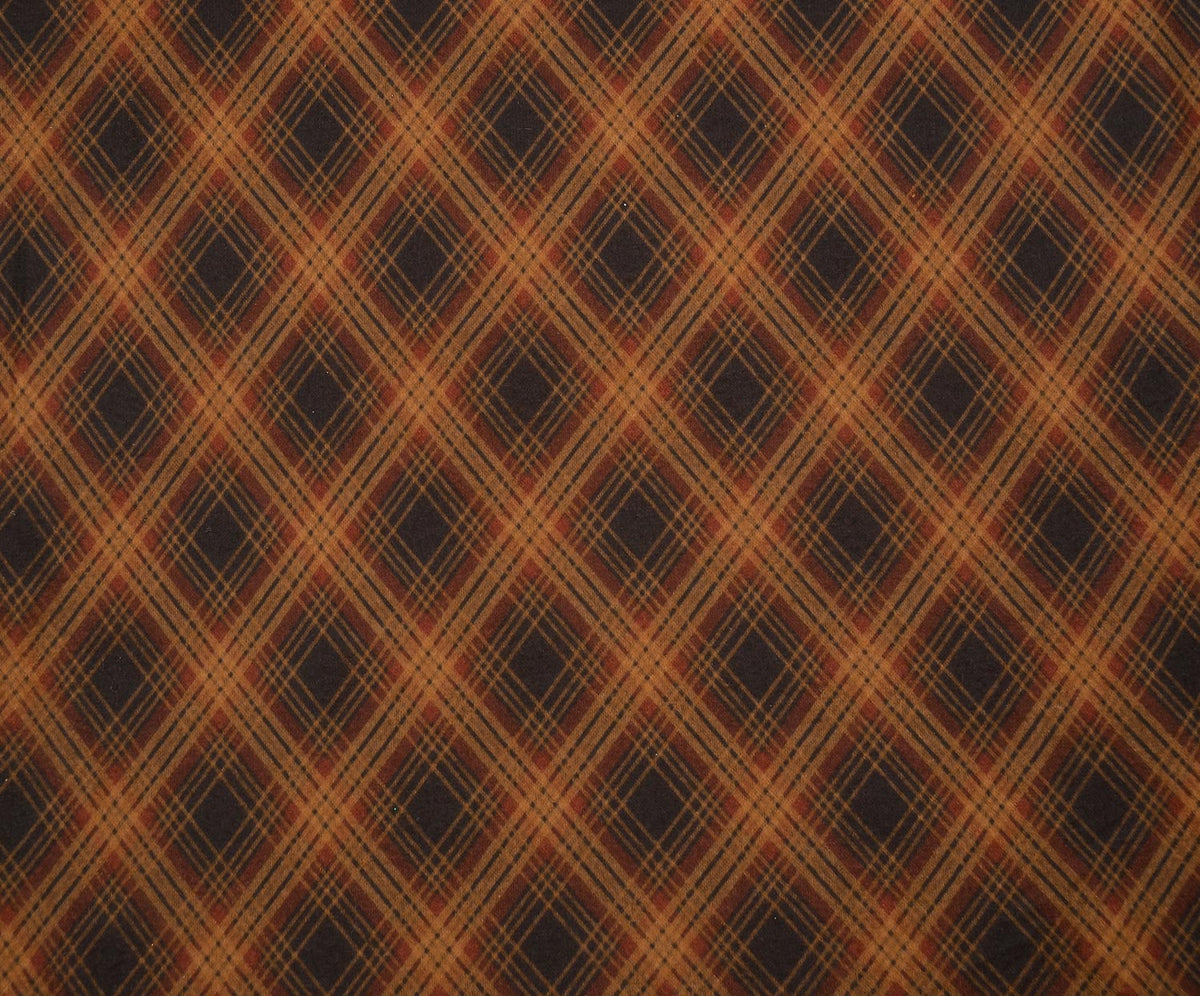 GEOMETRİK DESENLİ ANGORA KUMAŞ - TABA
