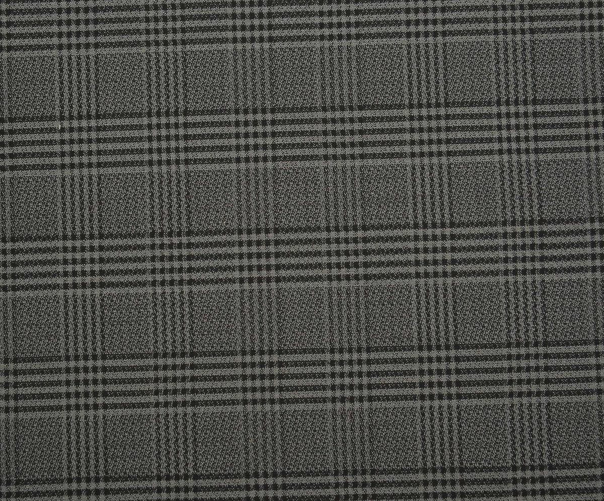 EKOSE DESENLİ VİSKON KUMAŞ - ANTRASİT