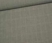 EKOSE DESENLİ VİSKON KUMAŞ - GRİ