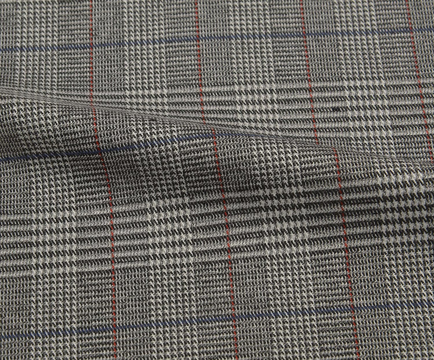 EKOSE DESENLİ KUMAŞ - GRİ
