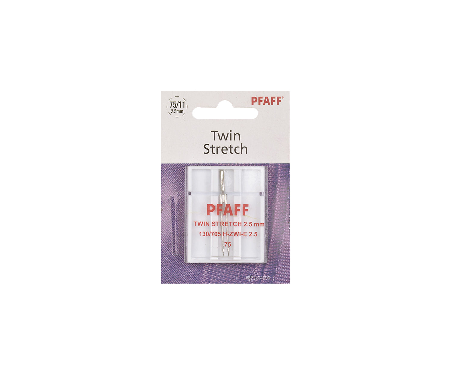 PFAFF ÇİFT İĞNE 2,5 MM 75/11 NUMARA