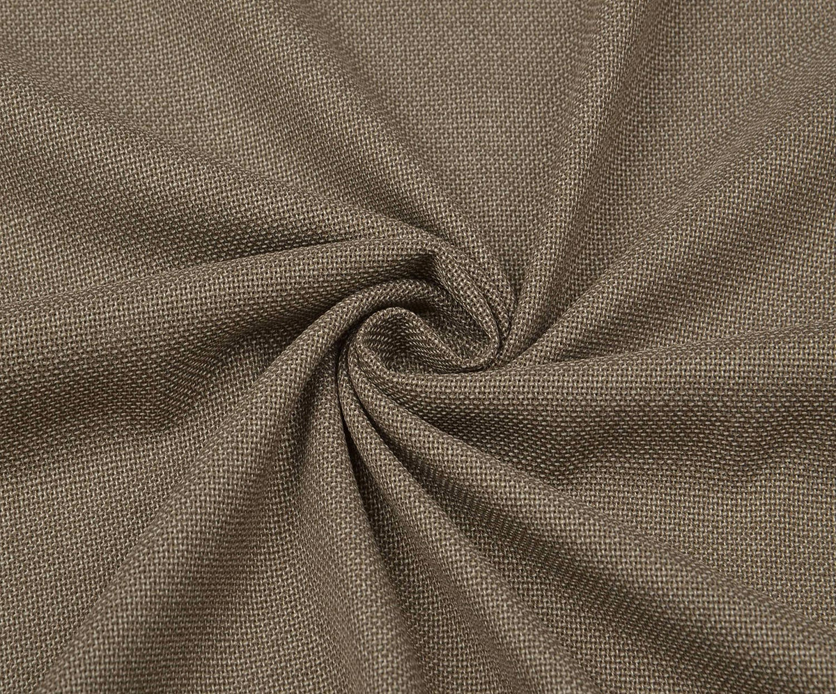 LİKRALI PAMUK KUMAŞ - VİZON
