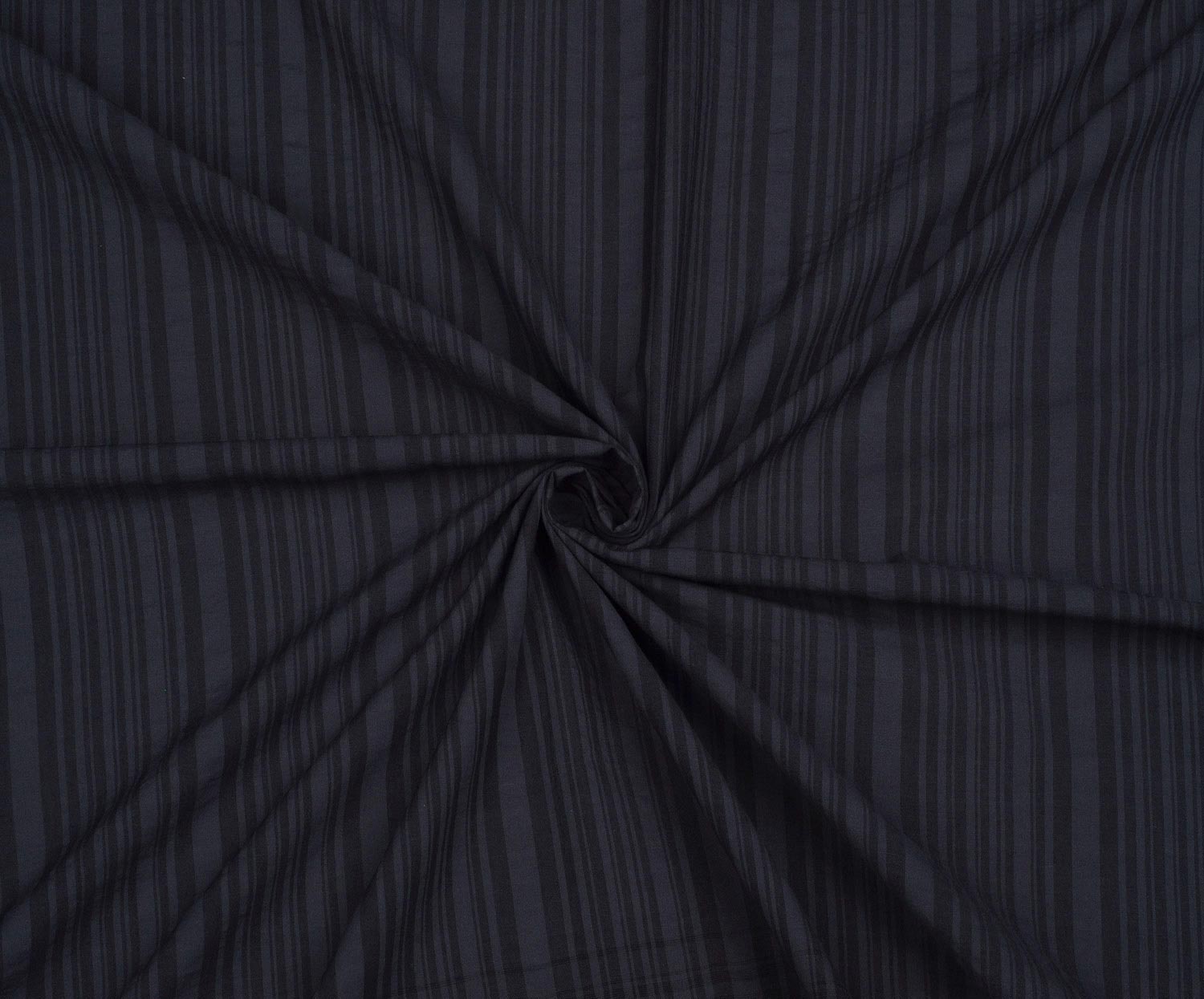 1,6 METRE ÇİZGİLİ PAMUK KUMAŞ - LACİVERT