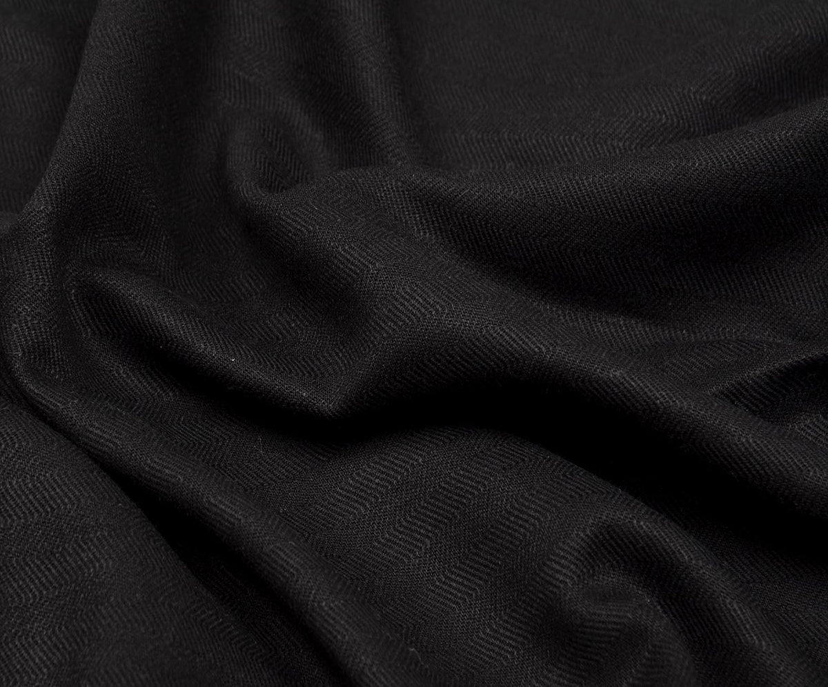 KETEN KUMAŞ - SİYAH