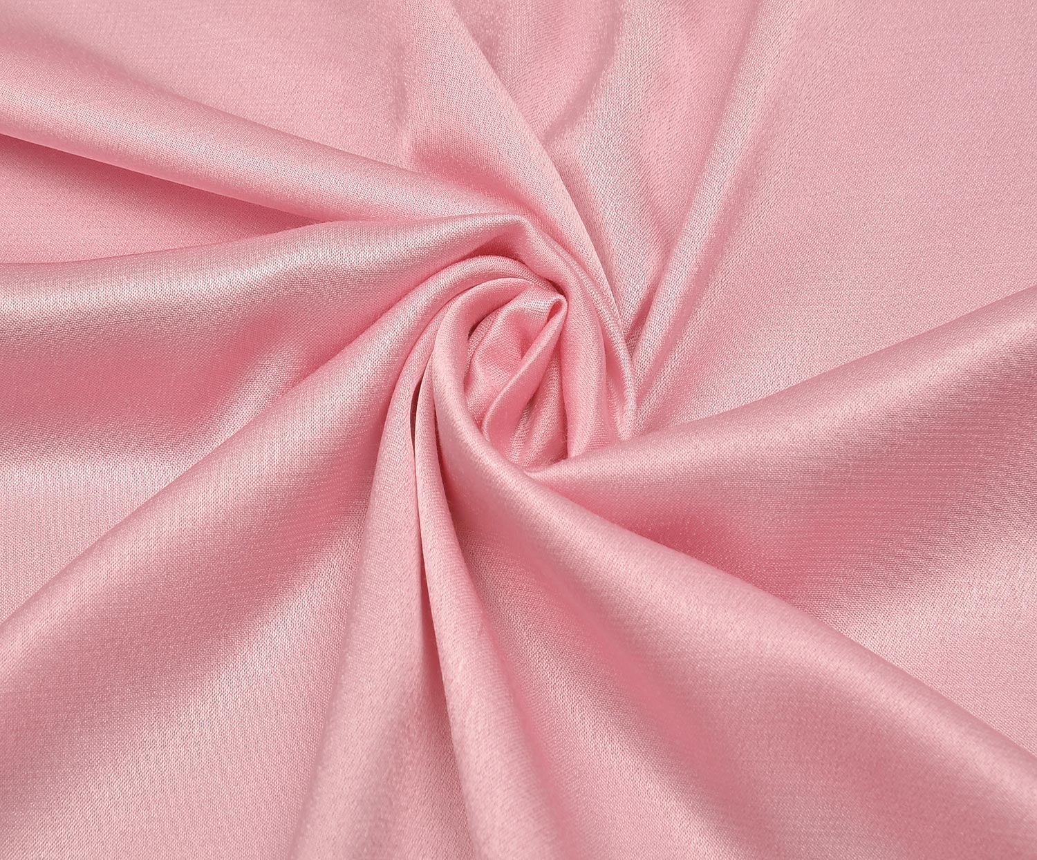 VİSKON SATEN KUMAŞ - PEMBE