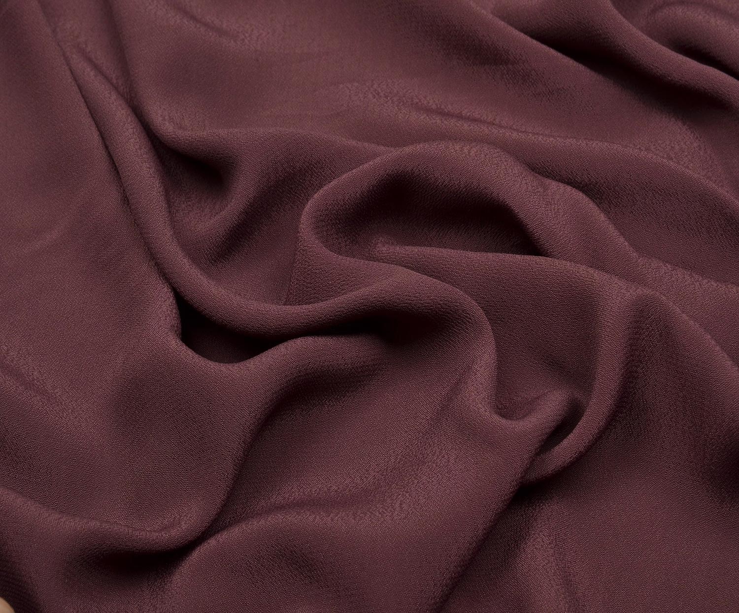 KREP VİSKON KUMAŞ - BORDO