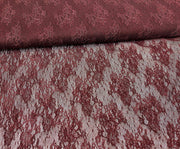 ABİYELİK DANTEL KUMAŞ - BORDO