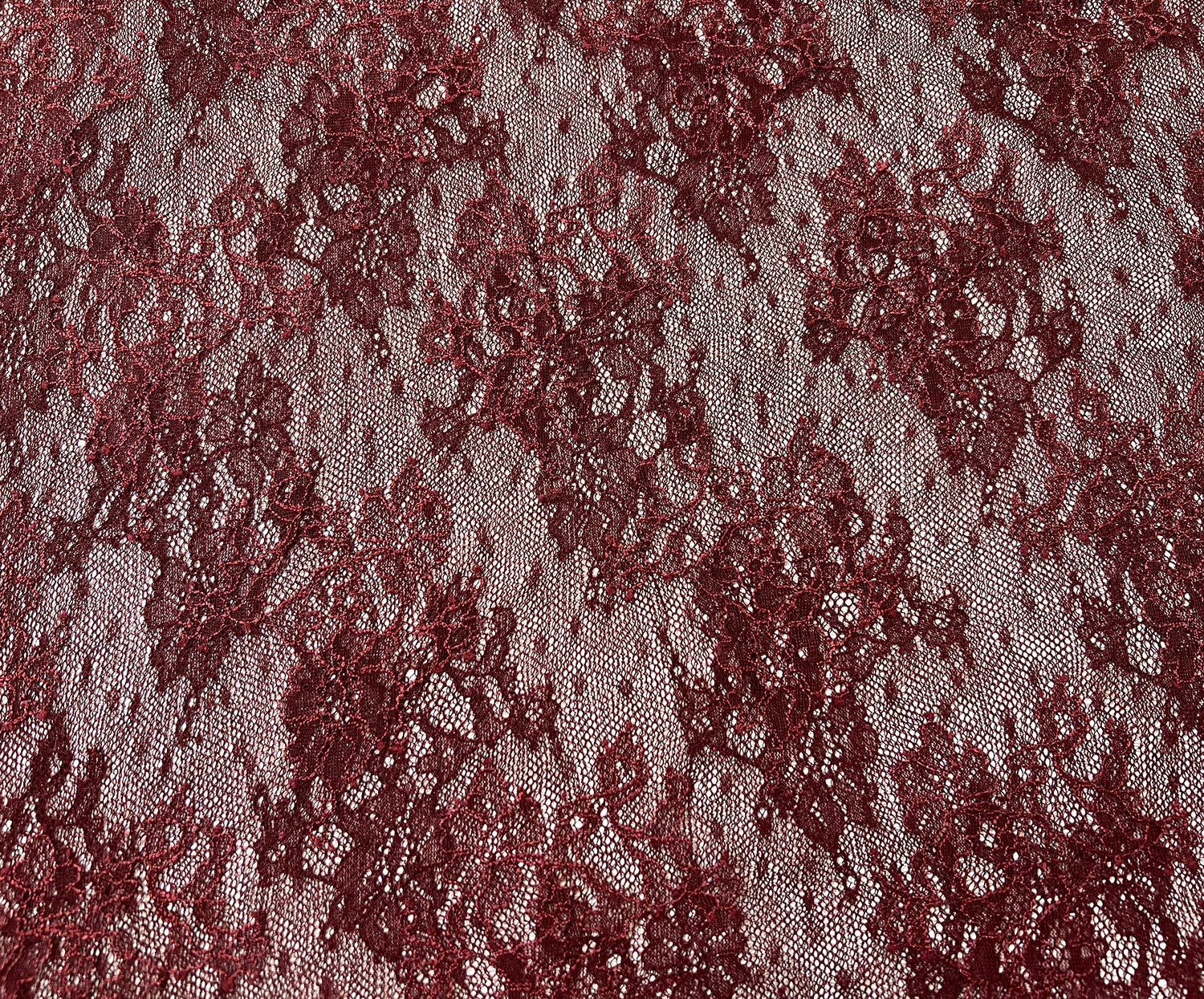 ABİYELİK DANTEL KUMAŞ - BORDO