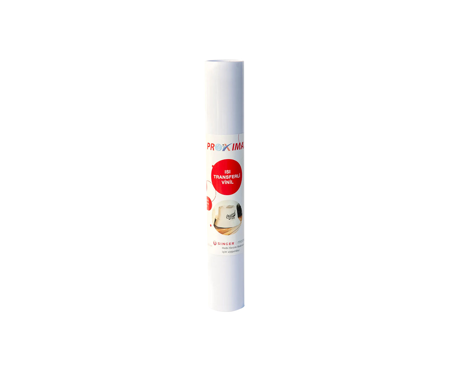 VİNİL 30*150 CM - ISI TRANSFERLİ - BEYAZ