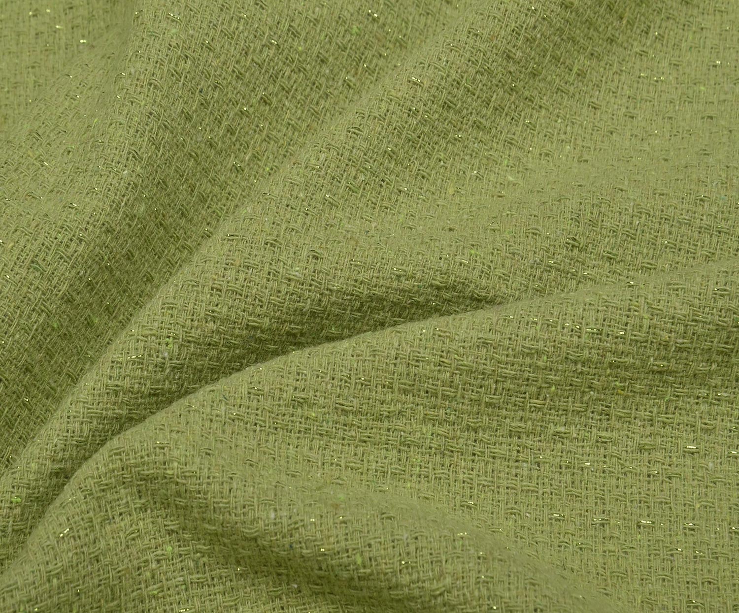 BUKLET ŞANEL KUMAŞ - FISTIK YEŞİLİ