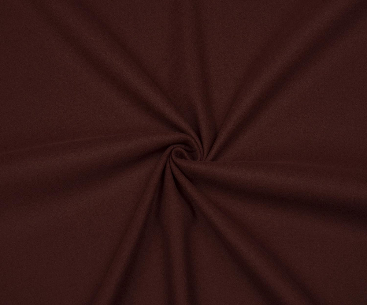 KAŞMİR EFEKTLİ KAŞE KABANLIK KUMAŞ - BORDO