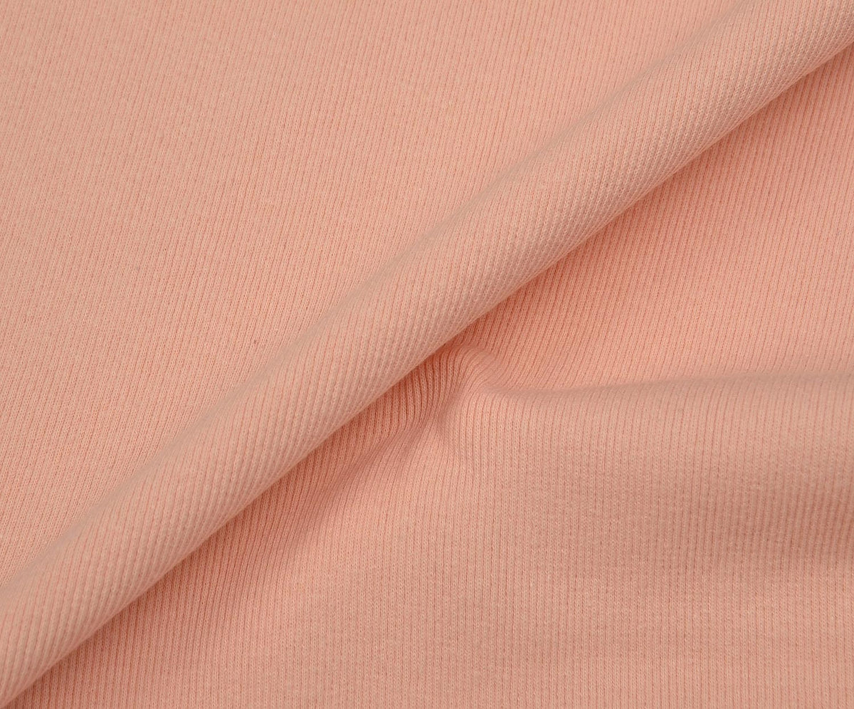 RIB KNIT FABRIC - POWDER