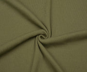 RIB KNIT FABRIC - KHAKI