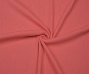 RIB KNIT FABRIC - PINK